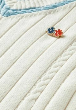 Scotch & Soda Pullover - Denim White -Scotch & Soda Soldes fa8d1c4ce8a94dafaaeeb72c32e60340