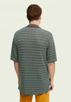 Scotch & Soda HAWAIIAN - Chemise - Green -Scotch & Soda Soldes fcd85167b5ab4d3d81e6f0d0bb0677a4