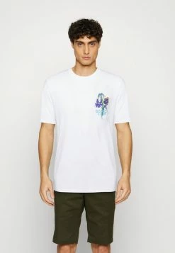 Scotch & Soda CHEST ARTWORK REGULAR FIT - T-shirt Imprimé - White