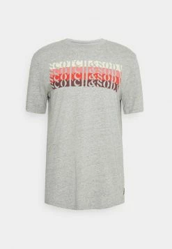 Scotch & Soda LOGO - T-shirt Imprimé - Grey Melange -Scotch & Soda Soldes fdb4b2fca3de459c9230e2e800b53ed7