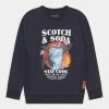 Scotch & Soda BOXY COLOURFUL ARTWORK - Sweatshirt - Night
