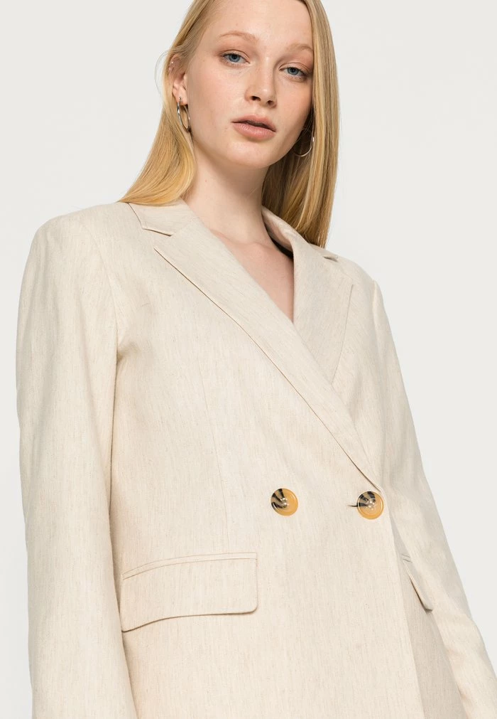 Scotch & Soda DOUBLE BREASTED - Blazer - Sand Melange 5 Scotch & Soda DOUBLE BREASTED - Blazer - Sand Melange – Image 5