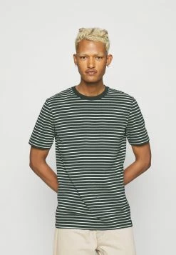 Scotch & Soda CLASSIC CREWNECK TEE - T-shirt Imprimé - Black/white