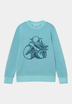 Scotch & Soda GARMENT DYED ARTWORK - Sweatshirt - Seafoam