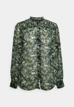 Scotch & Soda SMOCKED SHEER SHIRT - Blouse - Combo -Scotch & Soda Soldes ff848df427764a5c866e813494546be8