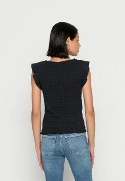 Scotch & Soda SEERSUCKER CHECK SMOCKED TOP - Blouse - Combo -Scotch & Soda Soldes ffc337eca18246d494f97343a3a6241a