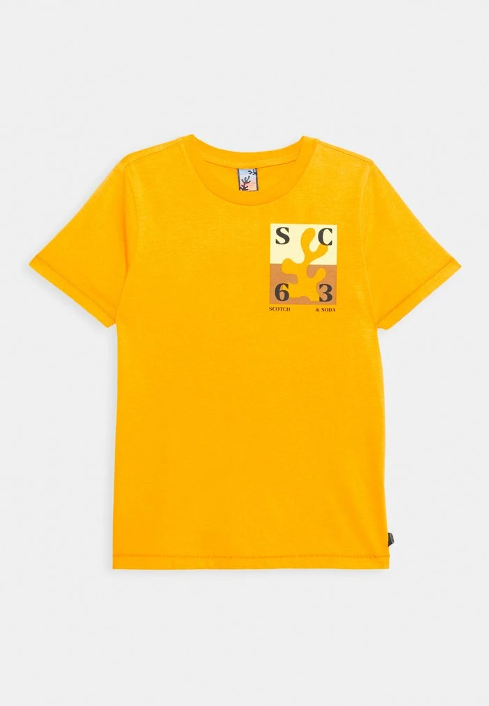 Scotch & Soda SHORT SLEEVE TEE WITH ARTWORK - T-shirt Imprimé - Sunrise 1 Scotch & Soda SHORT SLEEVE TEE WITH ARTWORK - T-shirt Imprimé - Sunrise